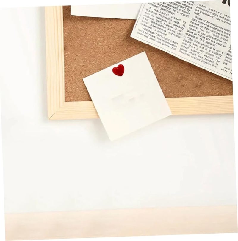 Red Heart Shaped Thumb Tacks 100pcs Decorative Push Pins for Cork Board Office School Supplies - Image 5